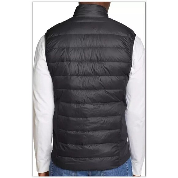 Eddie Bauer Down Vest GRAY 550 Fill Power Storm Repel Classic Fit Zip Pocket XXL - Picture 4 of 8